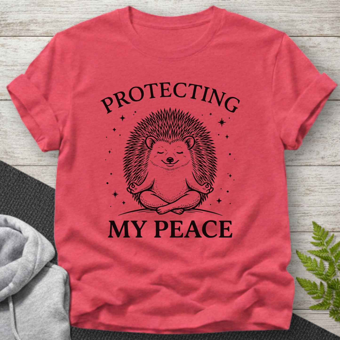 Protecting My Peace – Hedgehog T-Shirt