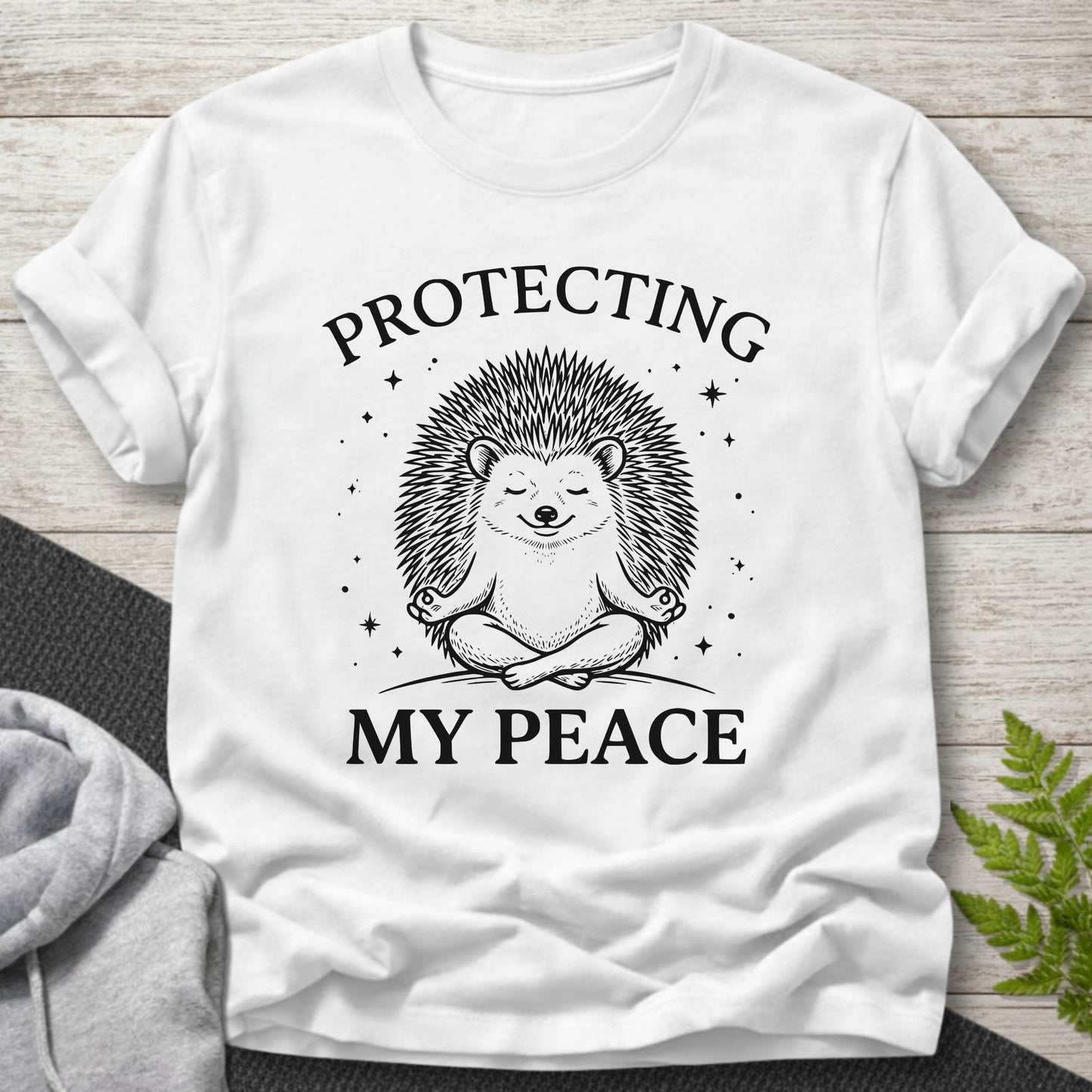 Protecting My Peace – Hedgehog T-Shirt