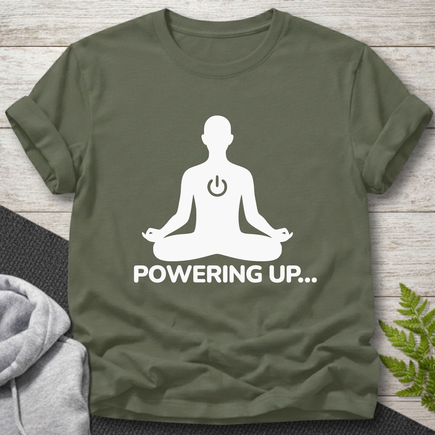 Powering Up… Meditation T-Shirt
