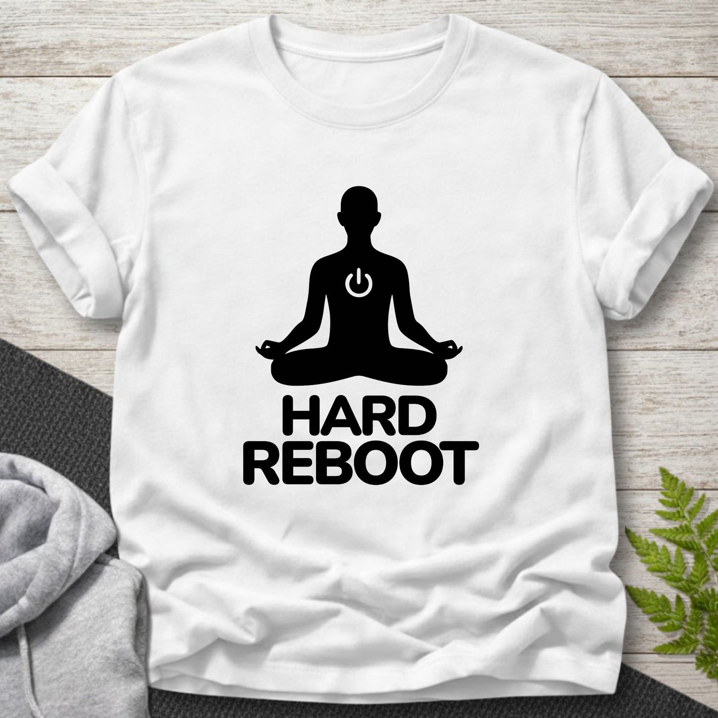 Hard Reboot Meditation T-Shirt