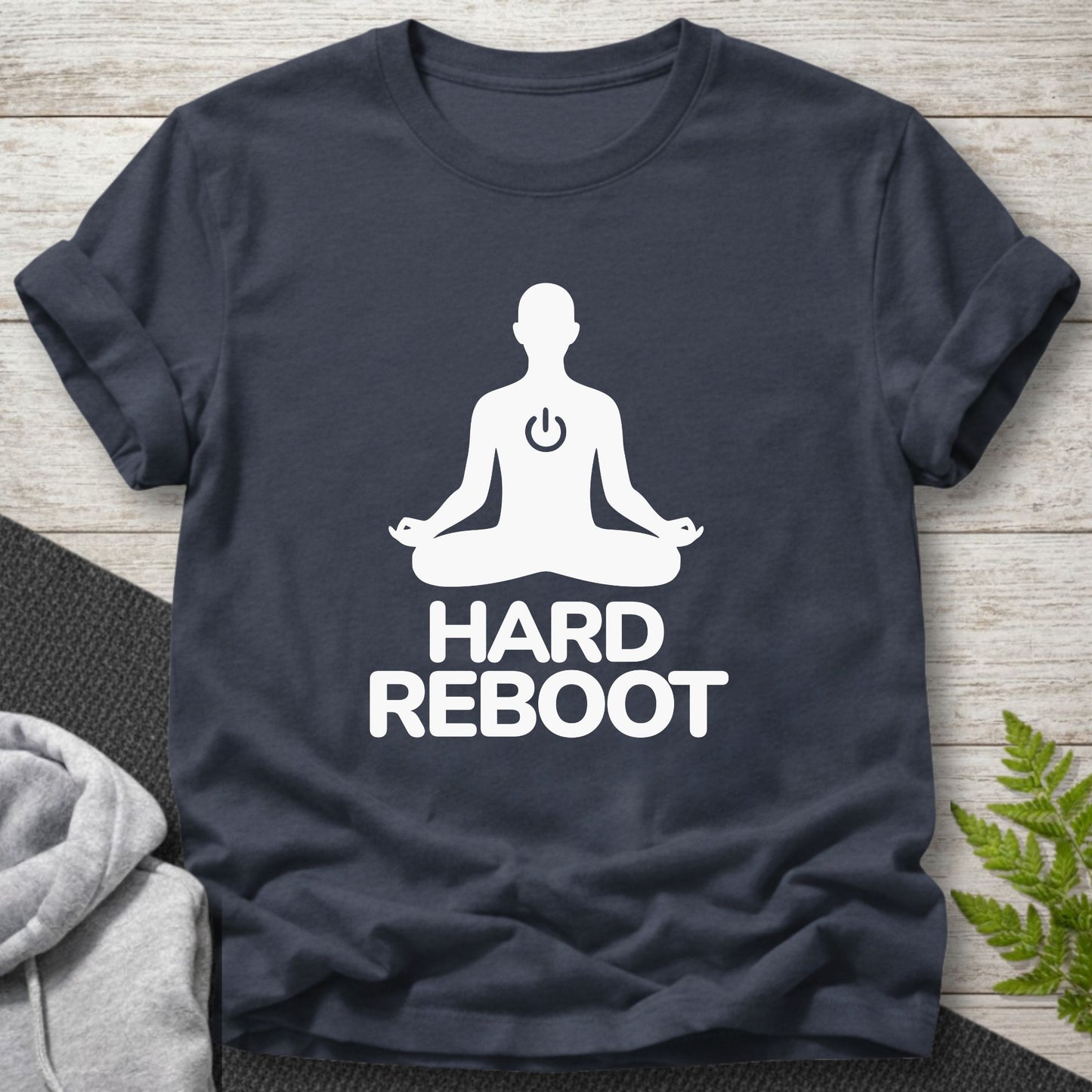 Hard Reboot Meditation T-Shirt