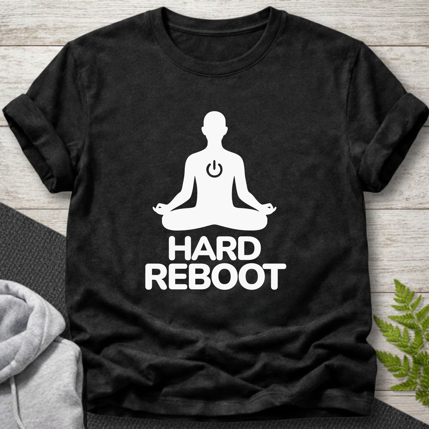 Hard Reboot Meditation T-Shirt