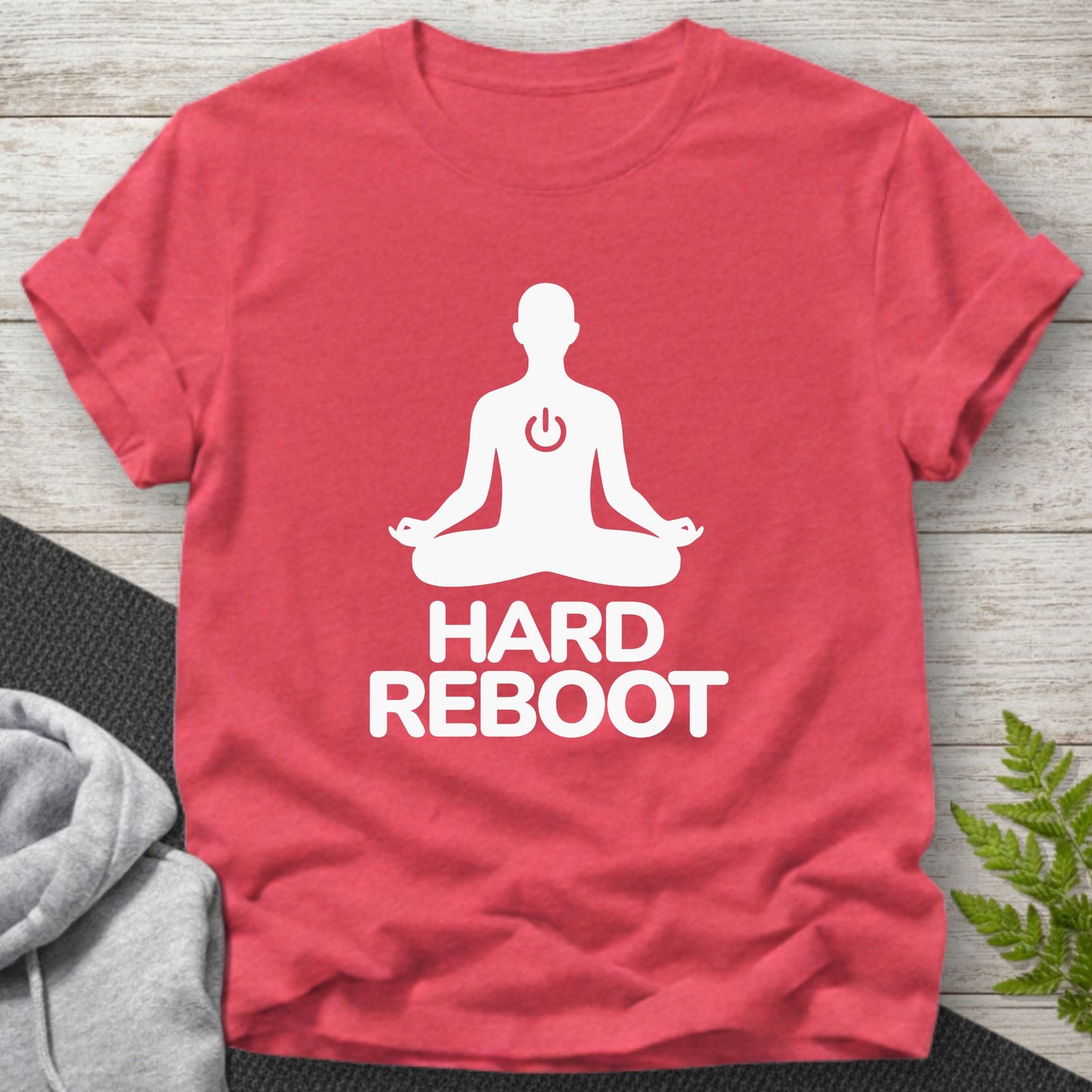 Hard Reboot Meditation T-Shirt