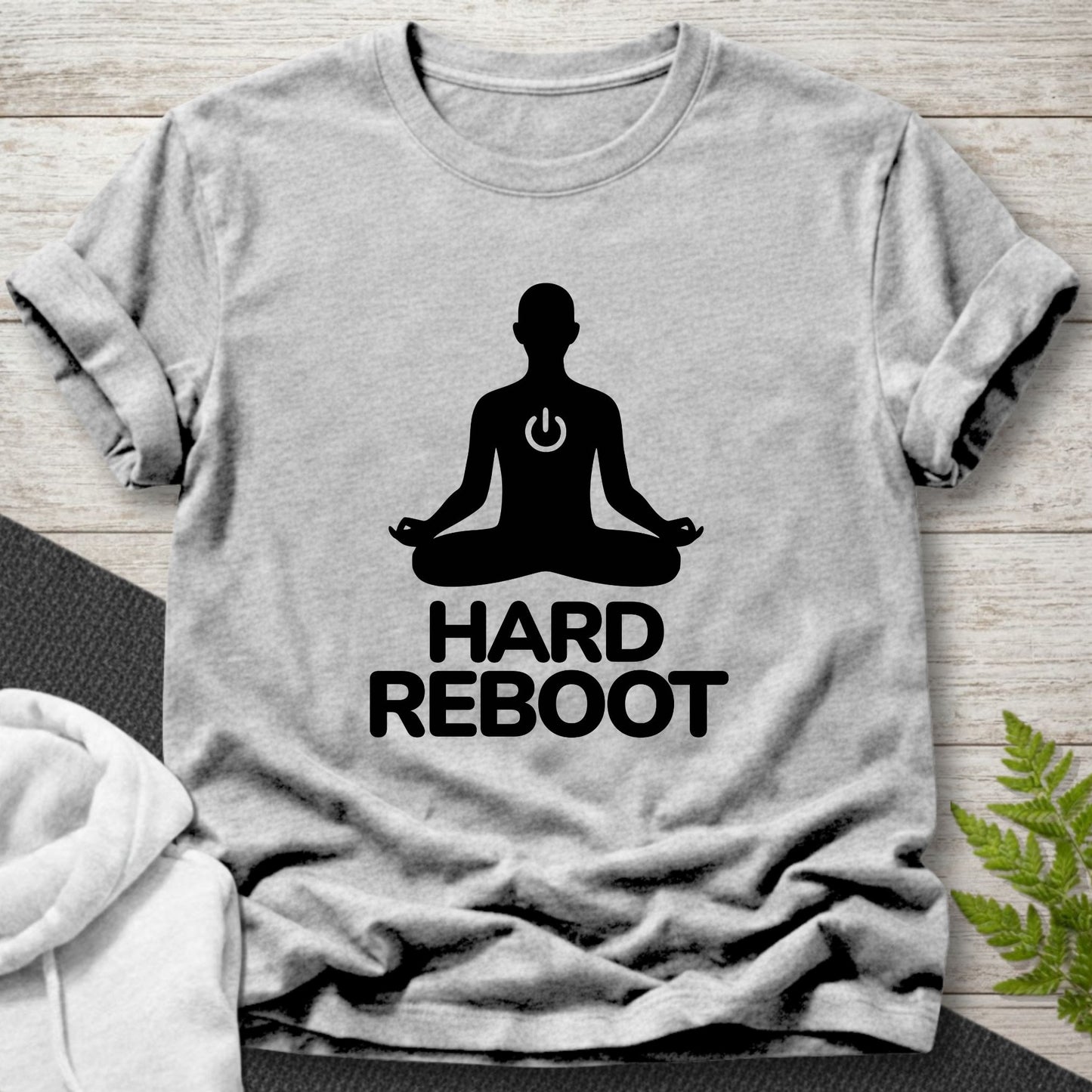 Hard Reboot Meditation T-Shirt
