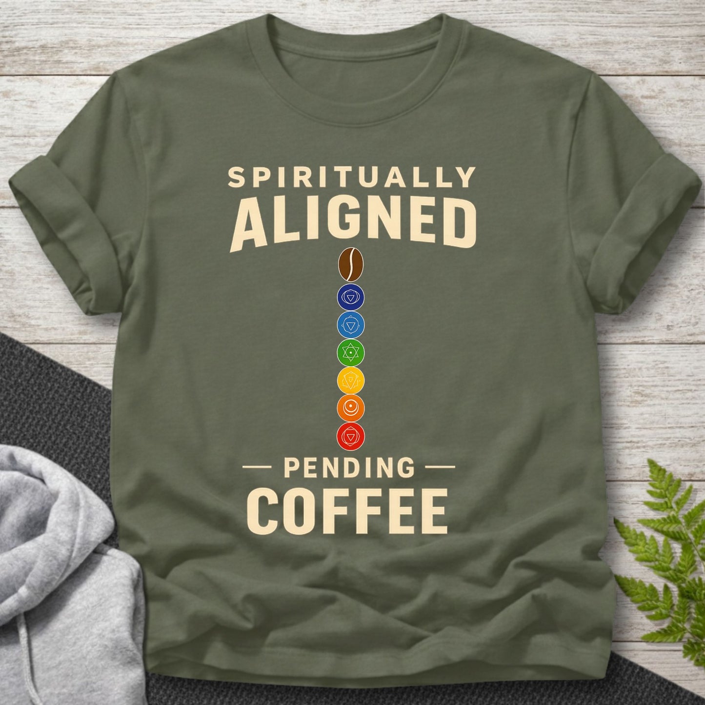 Spiritually Aligned, Pending Coffee T-Shirt