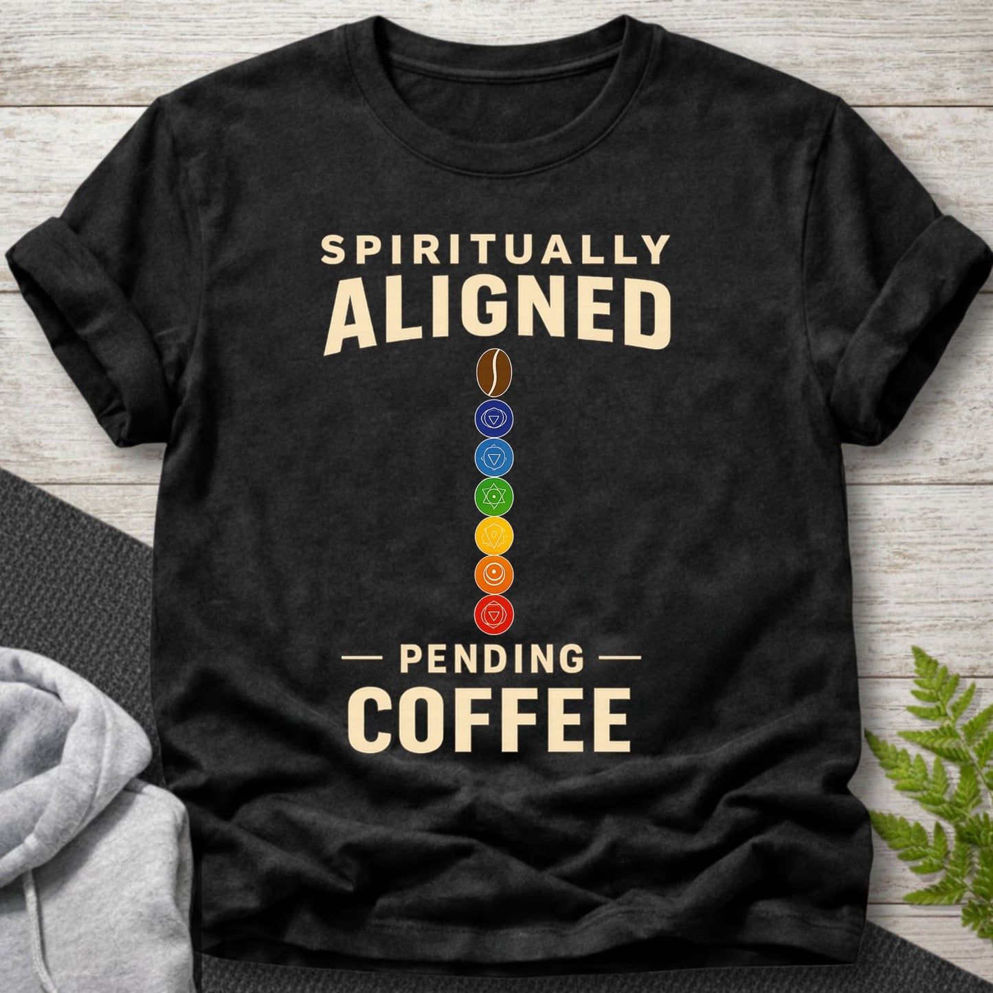 Spiritually Aligned, Pending Coffee T-Shirt