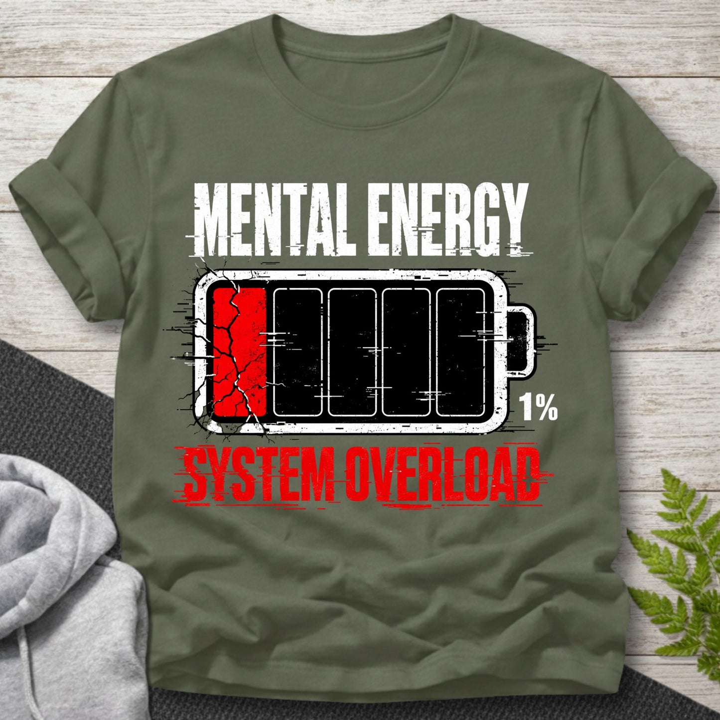 Mental Energy – System Overload T-Shirt