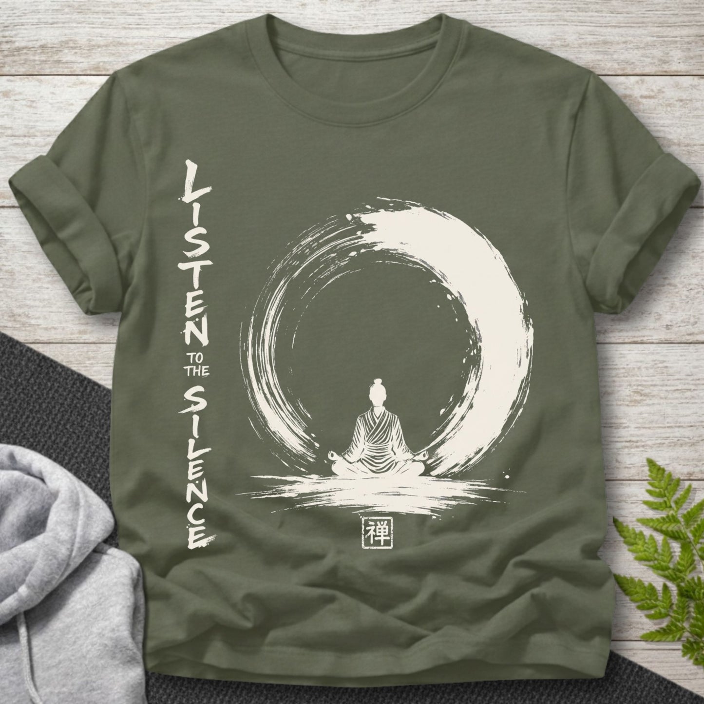 Listen to the Silence – Zen T-Shirt