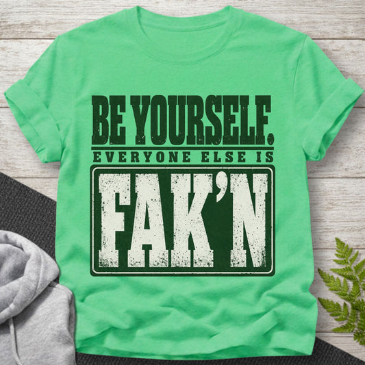 Be Yourself – Everyone Else Is Fak’n T-Shirt