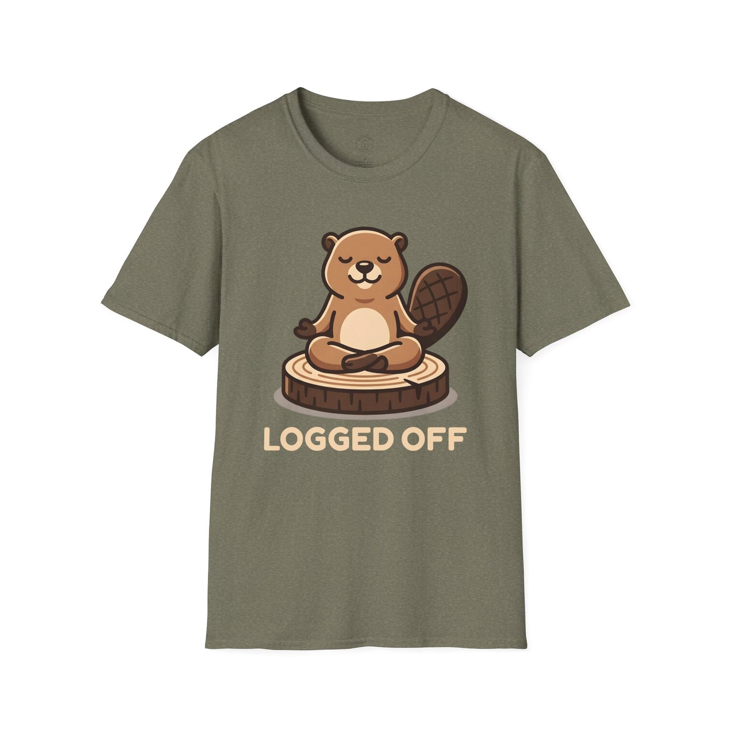 Logged Off Beaver T-Shirt