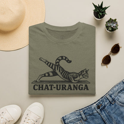 Chat-Uranga Cat Yoga T-Shirt