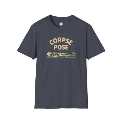 Corpse Pose Skeleton Yoga T-Shirt