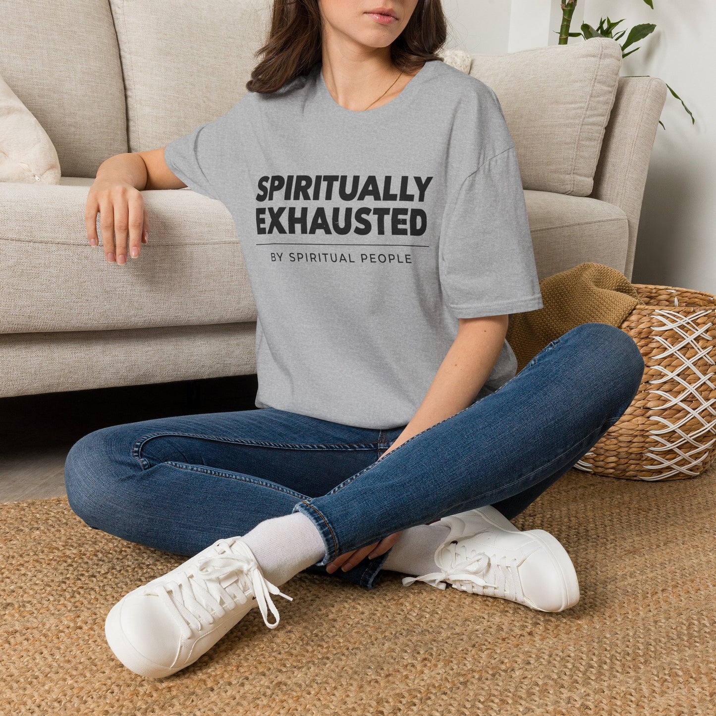 Spiritually Exhausted By Spiritual People T-Shirt