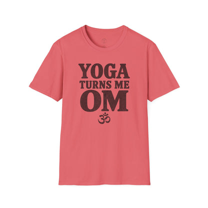 Yoga Turns Me Om T-Shirt