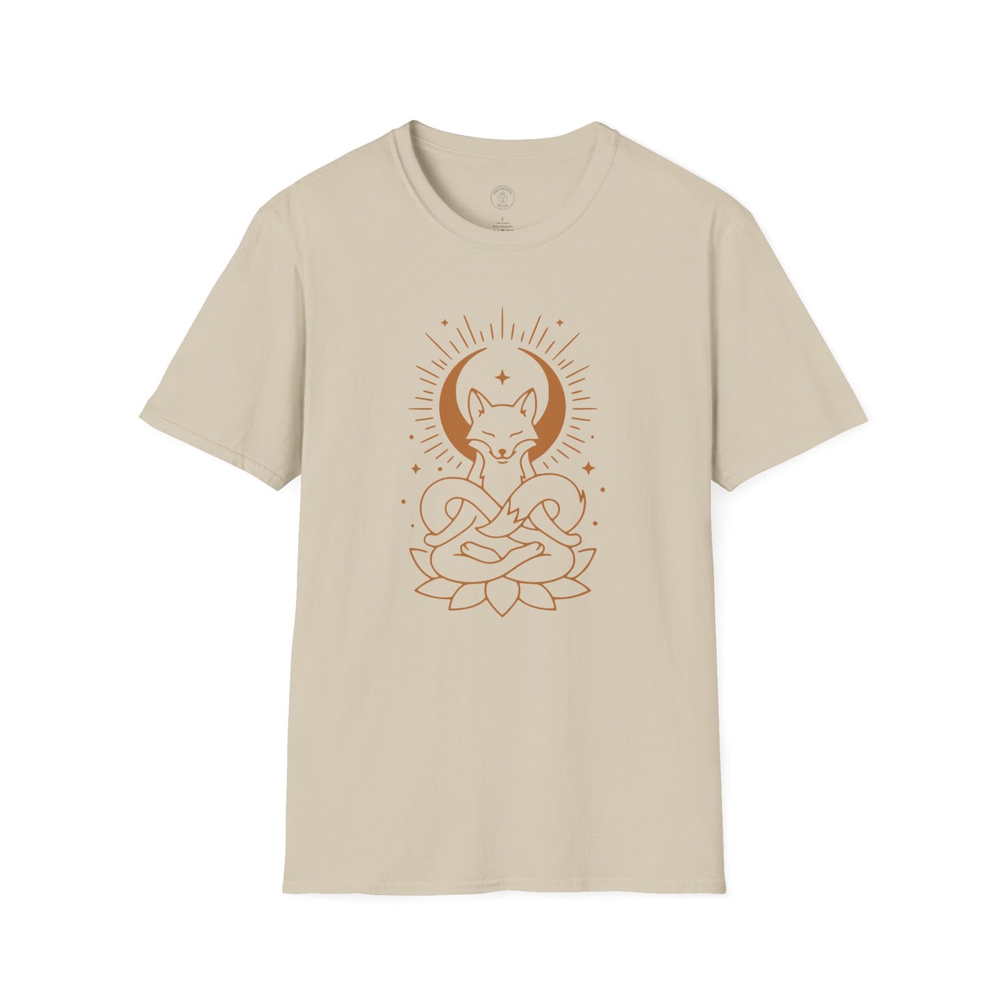 Meditating Fox Moon T-Shirt