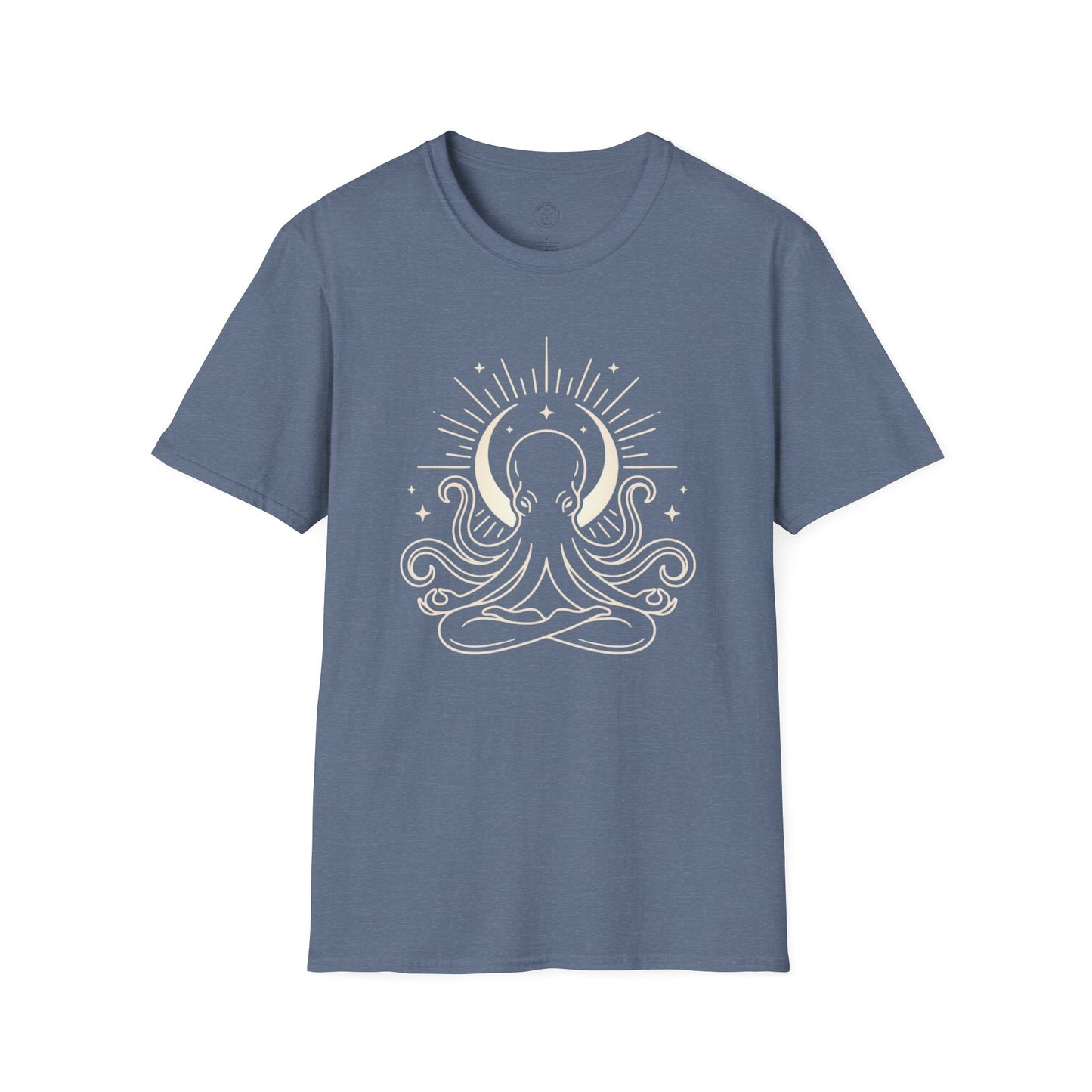 Meditating Octopus Moon T-Shirt