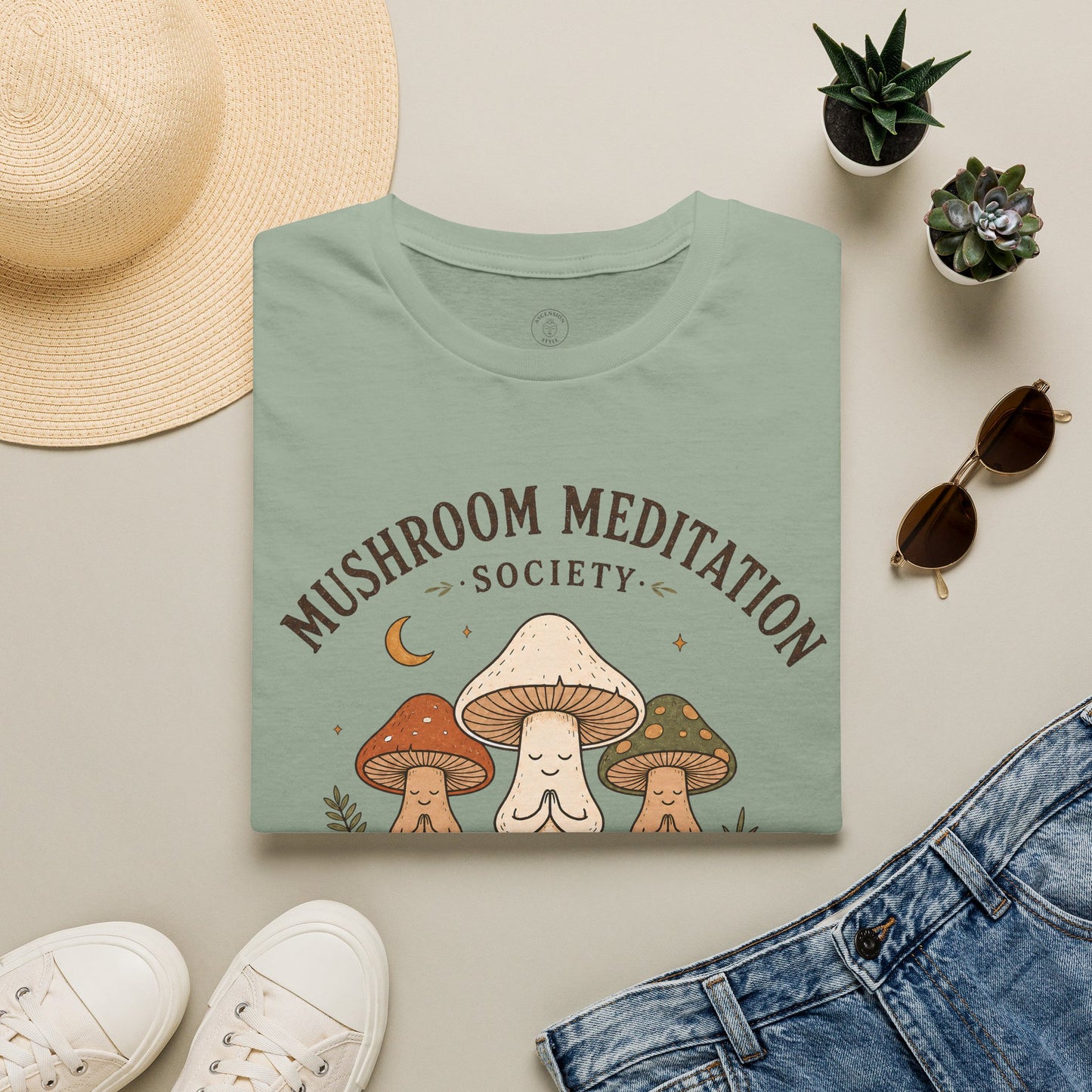 Mushroom Meditation Society T-Shirt