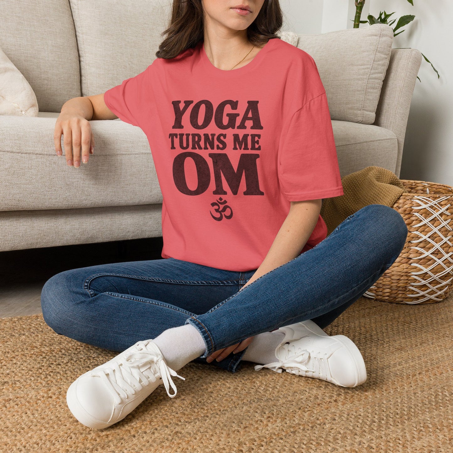 Yoga Turns Me Om T-Shirt