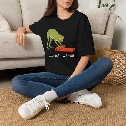 This Is How I Roll Yoga Frog T-Shirt