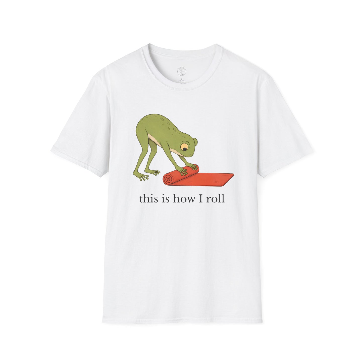 This Is How I Roll Yoga Frog T-Shirt