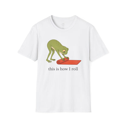 This Is How I Roll Yoga Frog T-Shirt