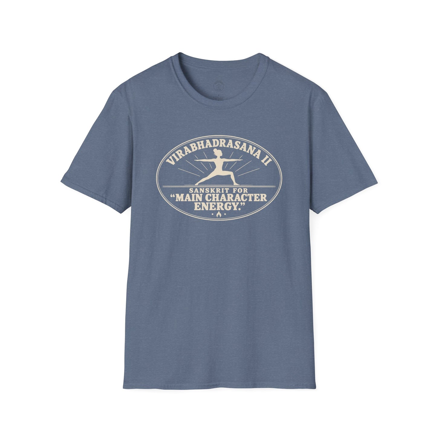 Virabhadrasana II Main Character T-Shirt