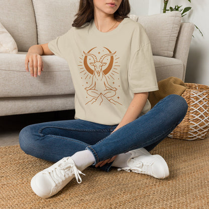 Meditating Goat Moon T-Shirt