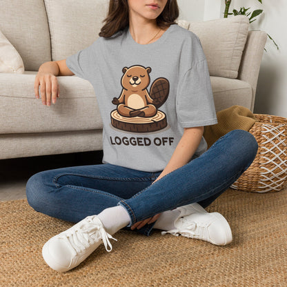 Logged Off Beaver T-Shirt