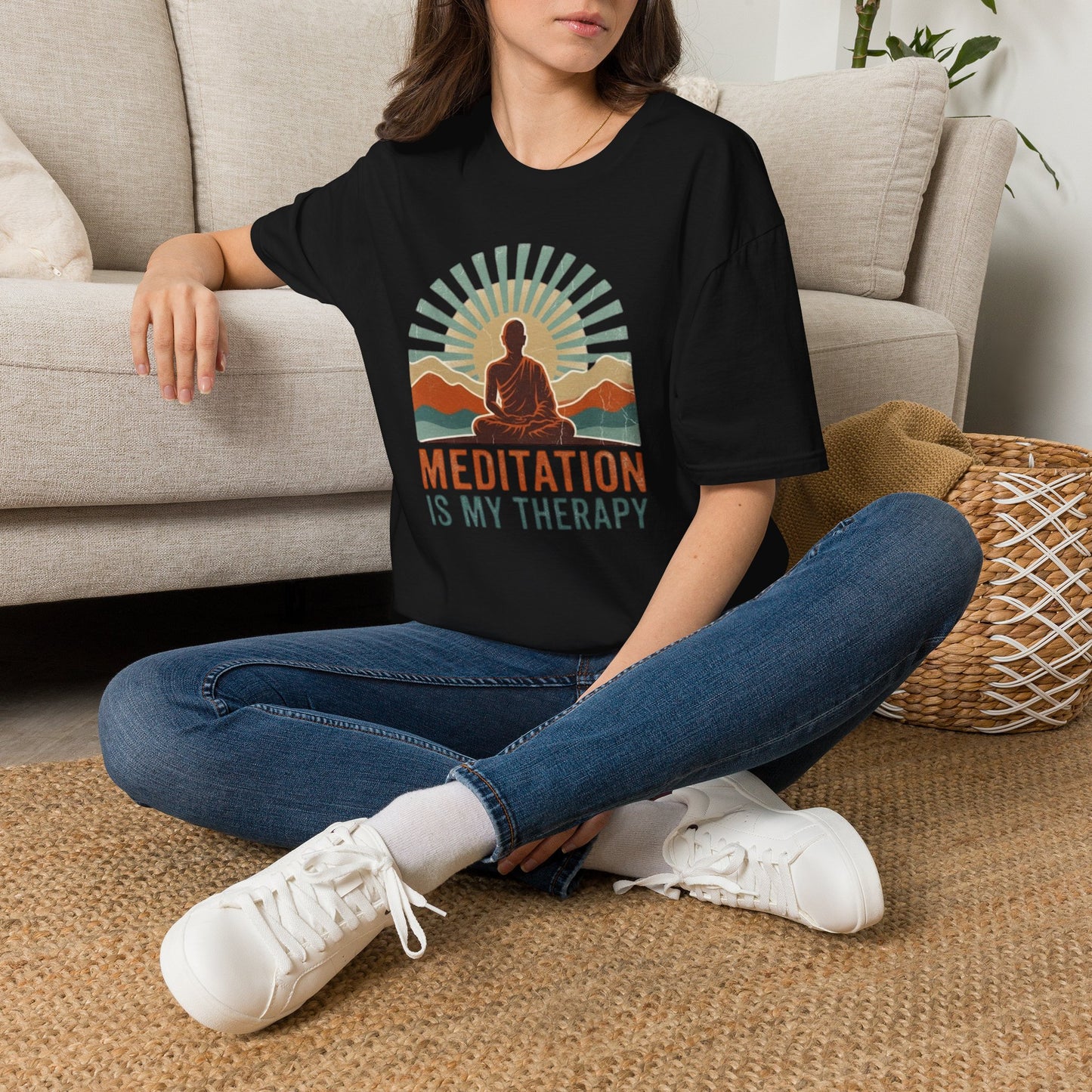 Meditation is my Therapy T-Shirt