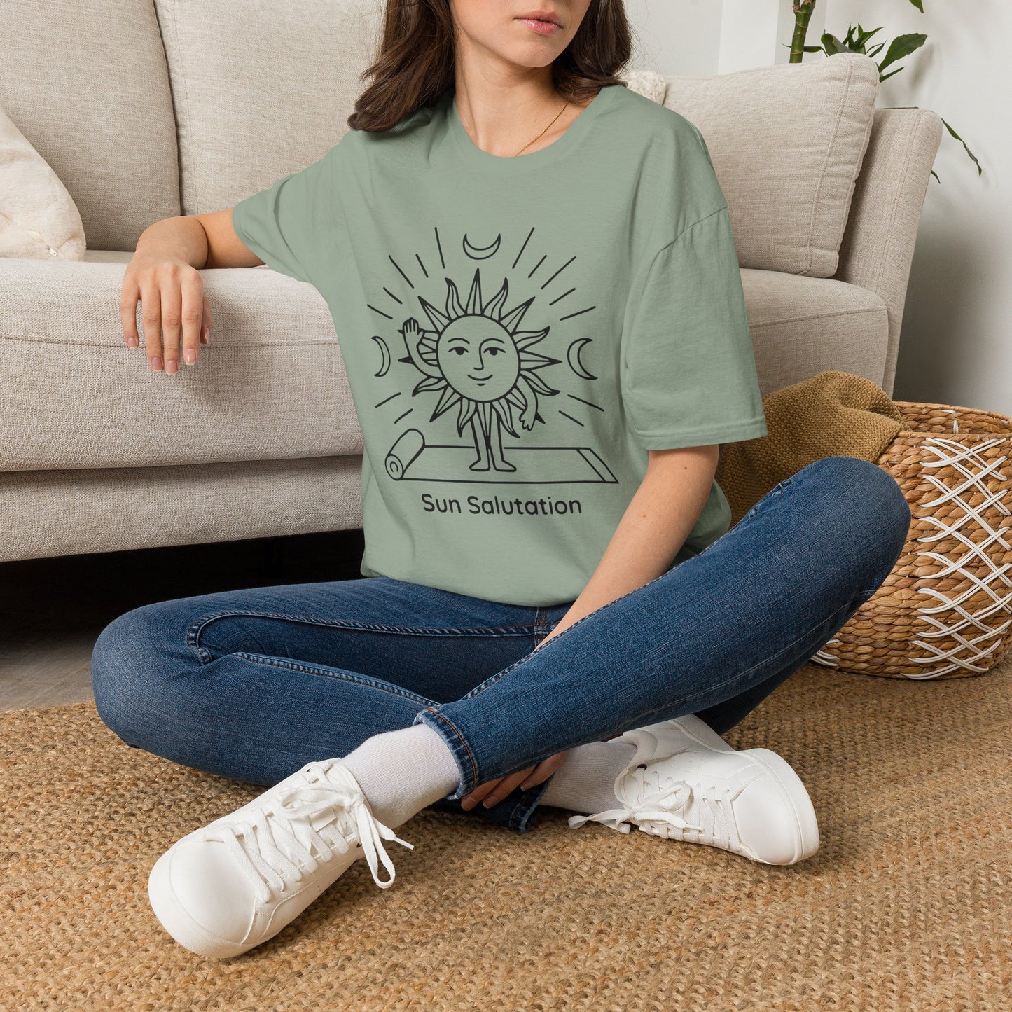 Sun Salutation Yoga T-Shirt