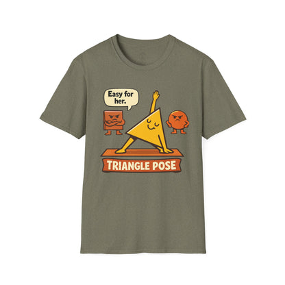 Triangle Pose Yoga T-Shirt