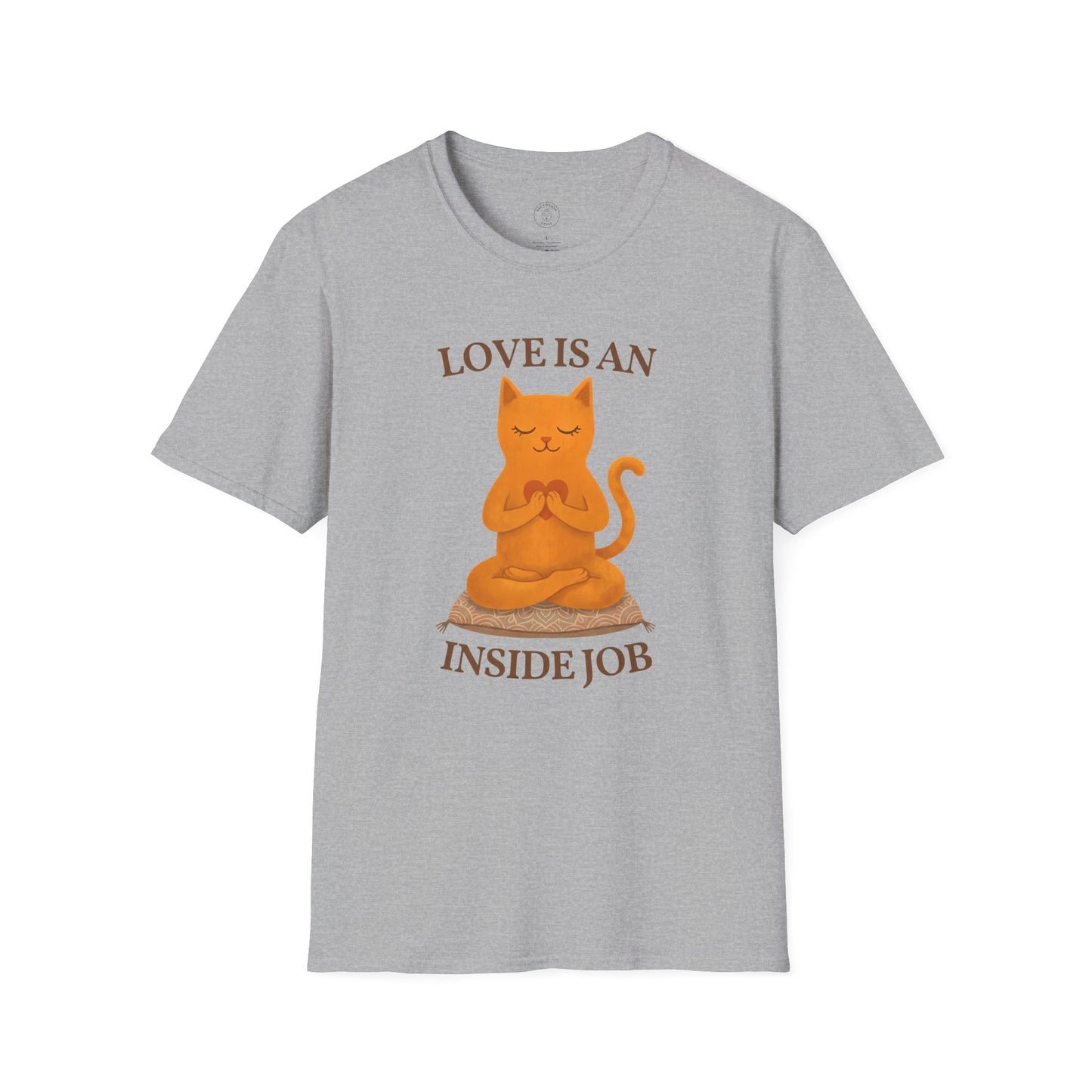 Love Is An Inside Job Cat T-Shirt