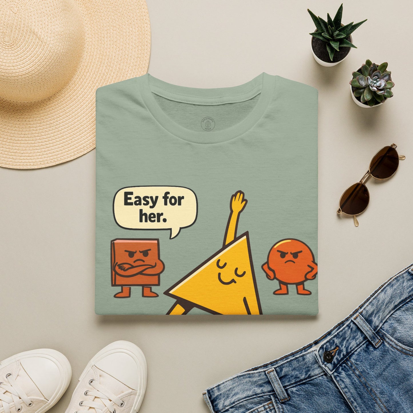Triangle Pose Yoga T-Shirt