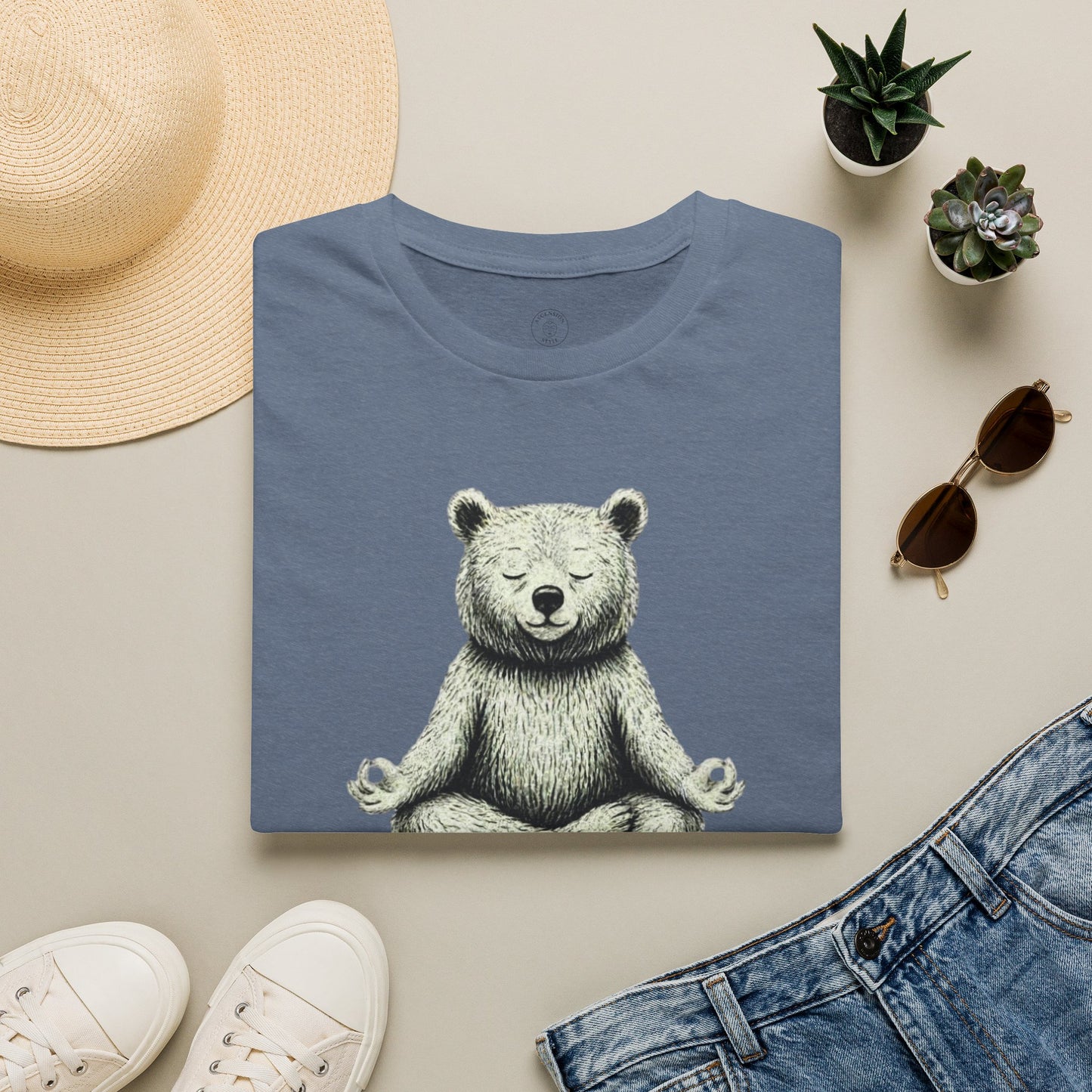 Meditation Makes Me Less of a Bear T-Shirt