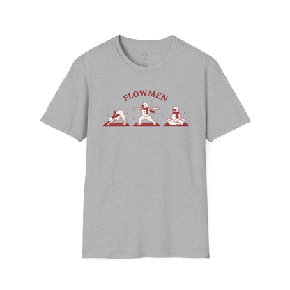 Flowmen Snowman Yoga T-Shirt