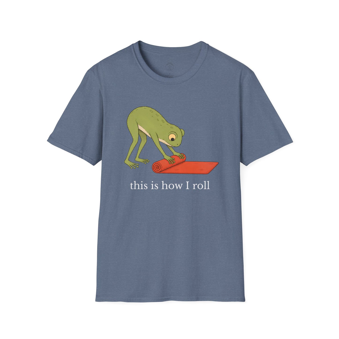 This Is How I Roll Yoga Frog T-Shirt