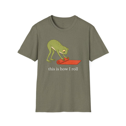 This Is How I Roll Yoga Frog T-Shirt