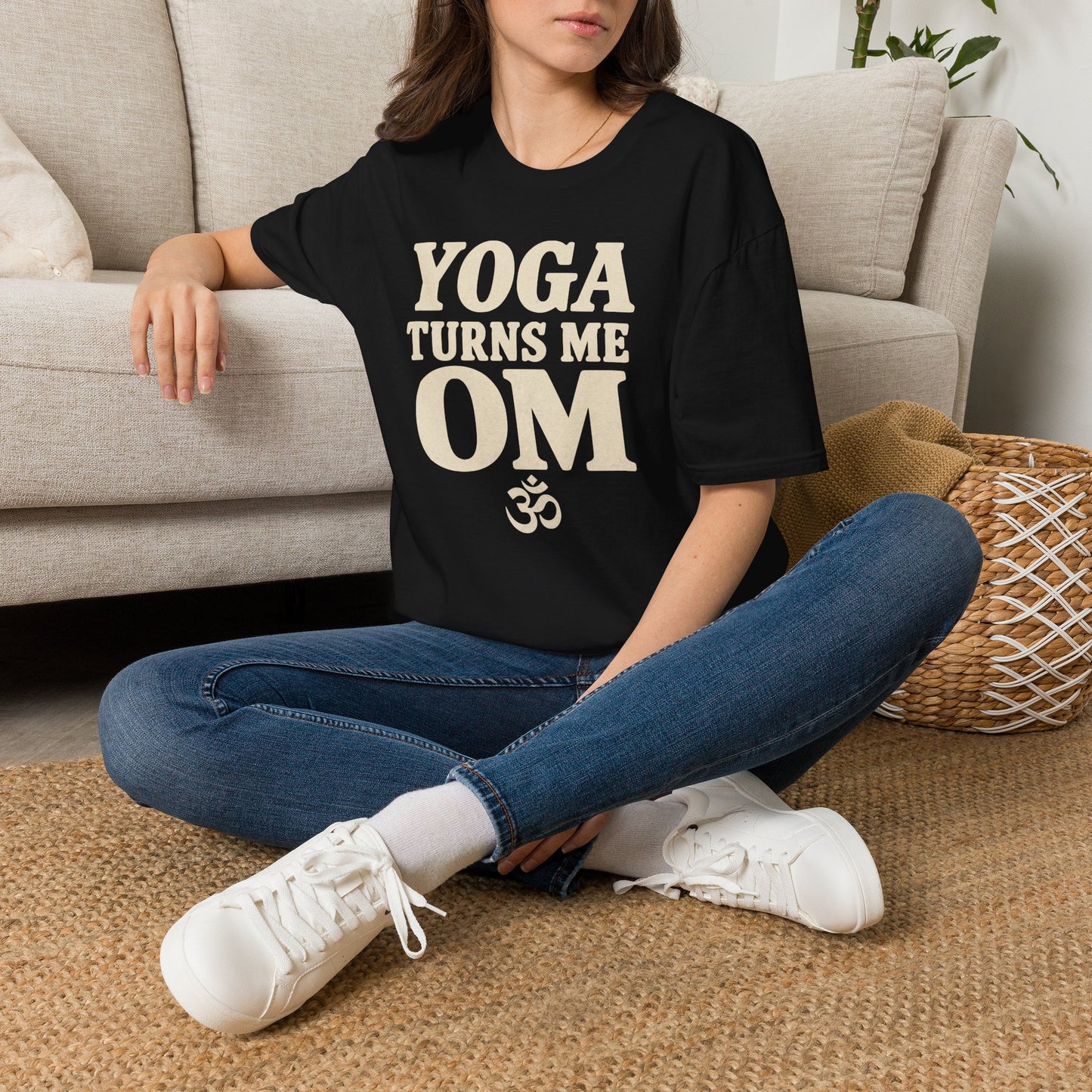 Yoga Turns Me Om T-Shirt