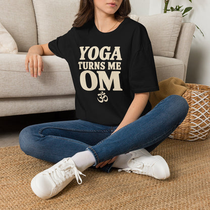 Yoga Turns Me Om T-Shirt