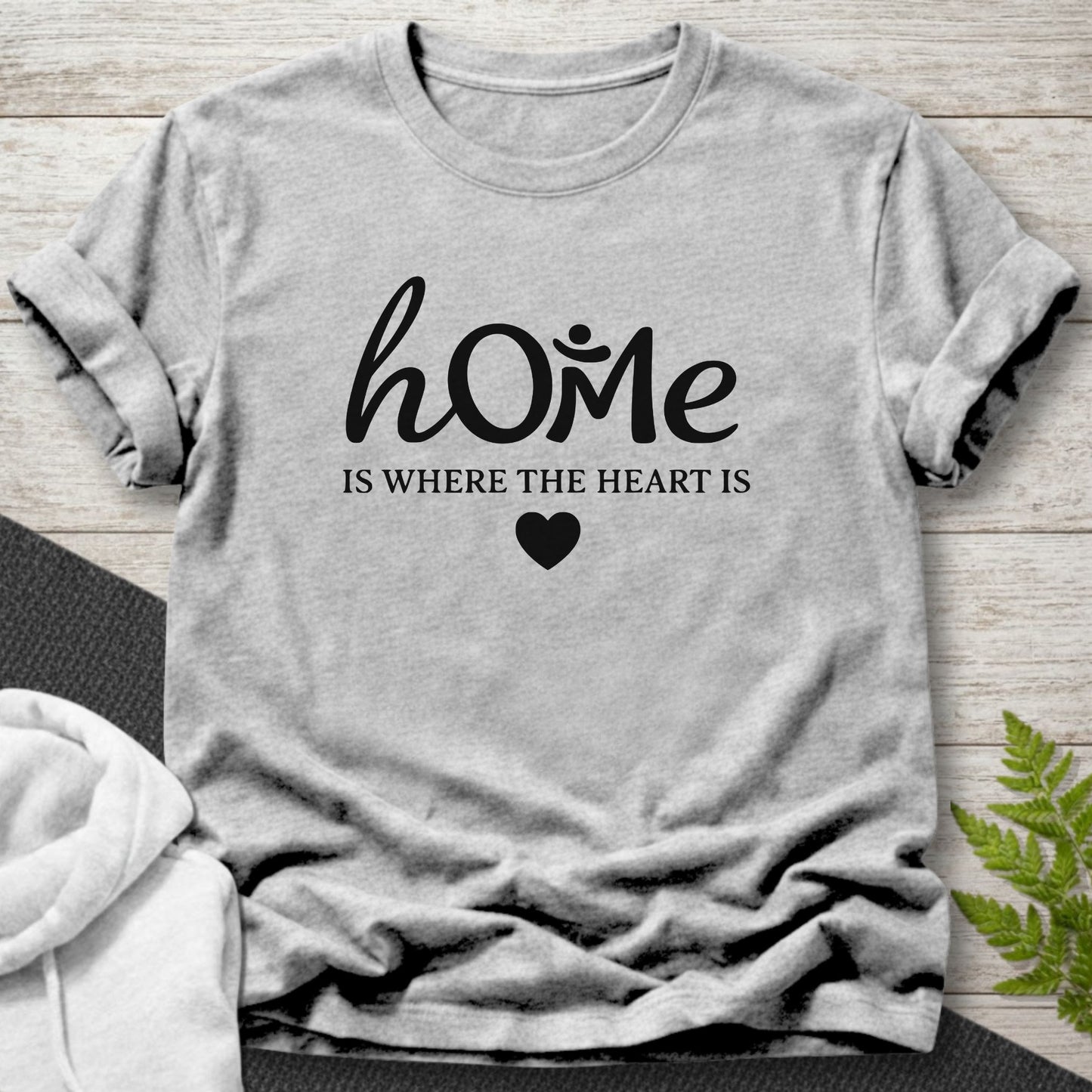 H(Om) Is Where the Heart Is T-Shirt