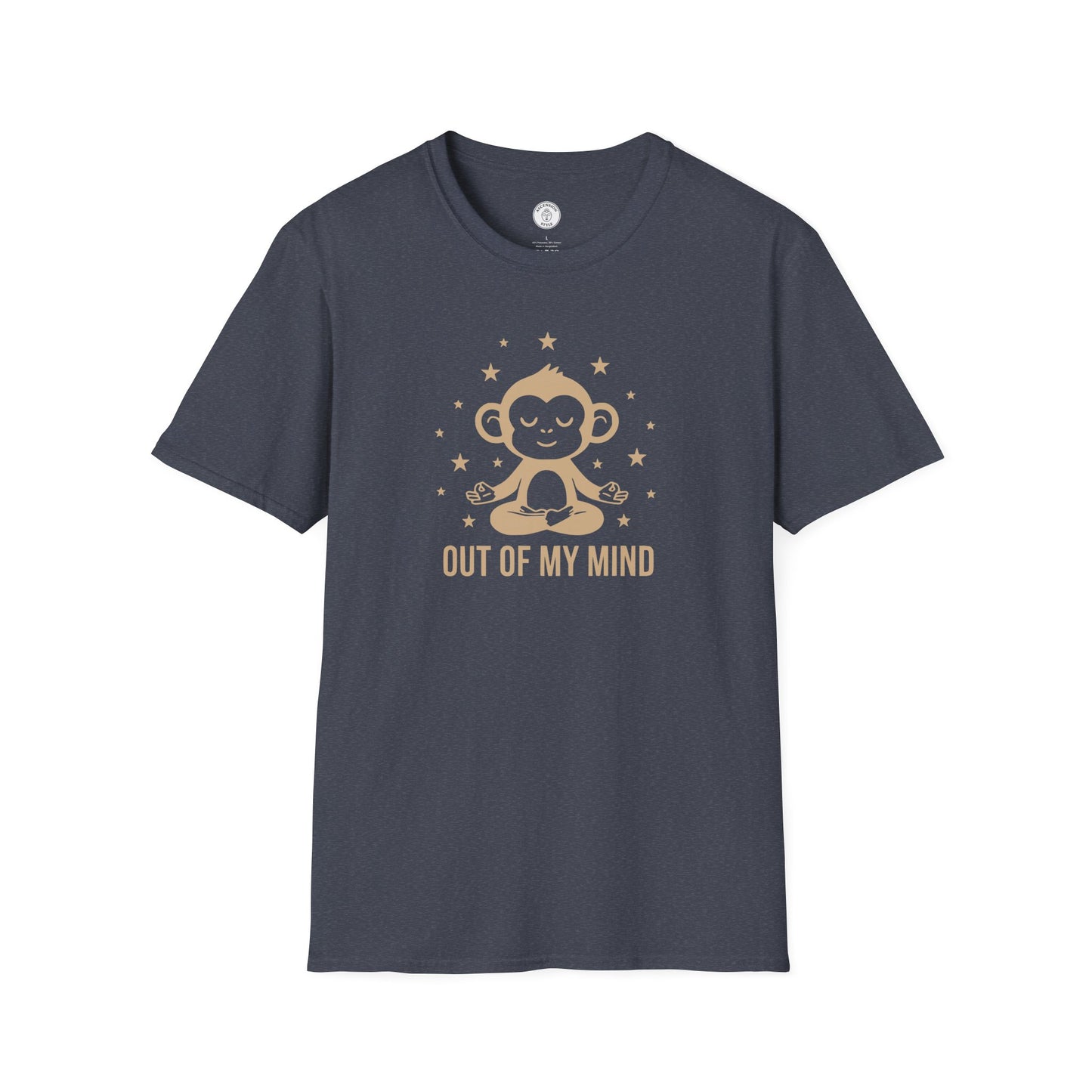 Out of My Mind Monkey Meditation T-Shirt