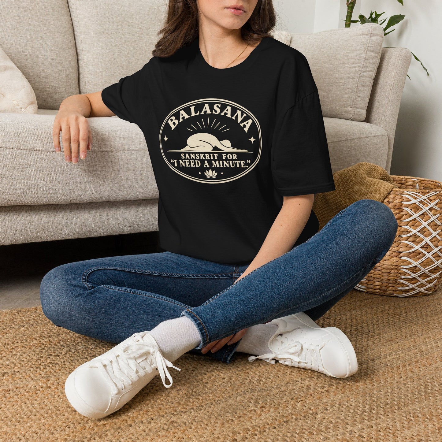 Balasana Yoga Break T-Shirt