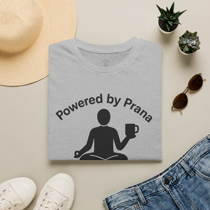 Powered By Prana & Coffee Meditation T-Shirt