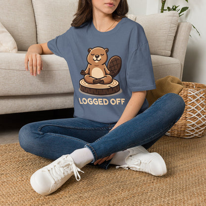 Logged Off Beaver T-Shirt