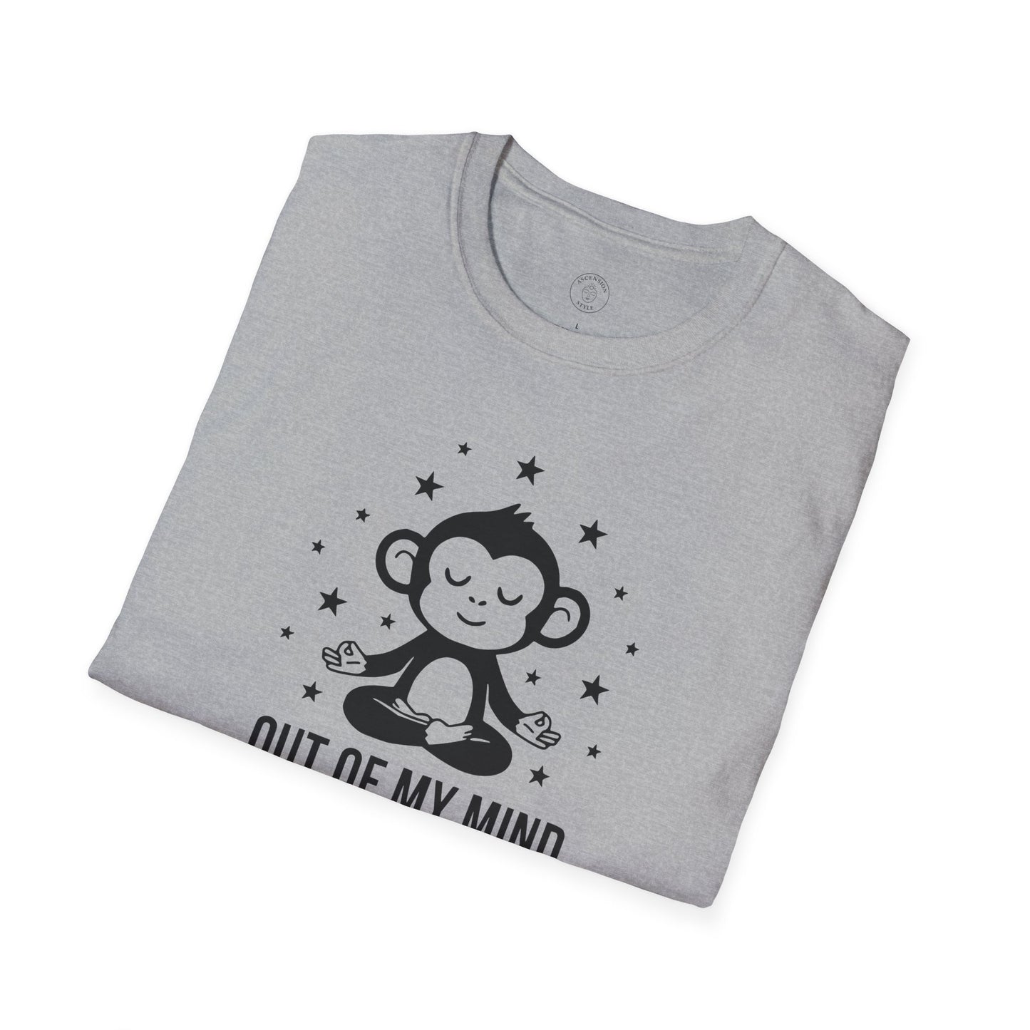 Out of My Mind Monkey Meditation T-Shirt