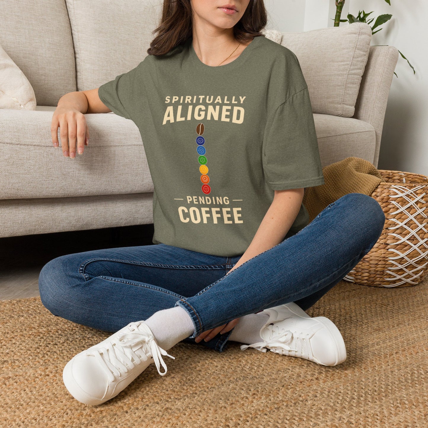 Spiritually Aligned Pending Coffee T-Shirt