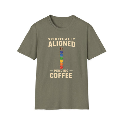 Spiritually Aligned Pending Coffee T-Shirt