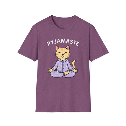 Pyjamaste Meditating Cat T-Shirt