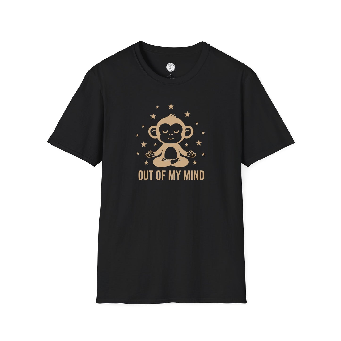 Out of My Mind Monkey Meditation T-Shirt