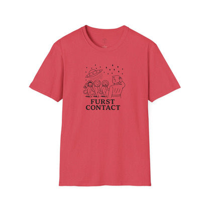 Furst Contact Alien Cat & Monkey T-Shirt